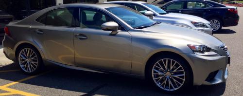 Photo Image Gallery & Touchup Paint: Lexus IS in Atomic Silver   (1J7)  YEARS: 2014-2014