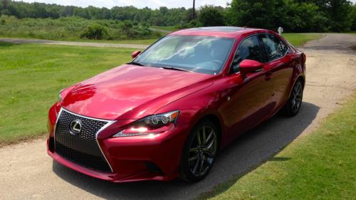 Photo Image Gallery & Touchup Paint: Lexus IS in Matador Red Mica  (3R1)  YEARS: 2014-2014