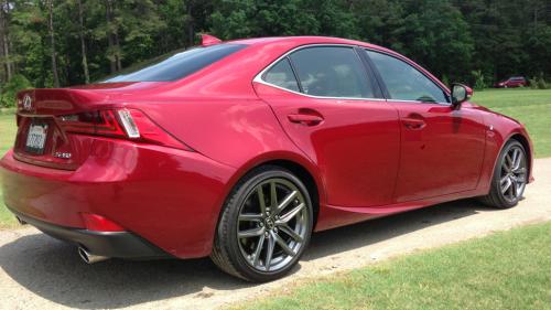 Photo Image Gallery & Touchup Paint: Lexus IS in Matador Red Mica  (3R1)  YEARS: 2014-2014