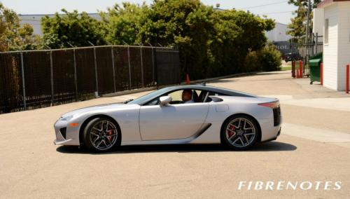 Photo Image Gallery: Lexus Lfa in Pearl Gray On Metallic (XX1)  YEARS: -