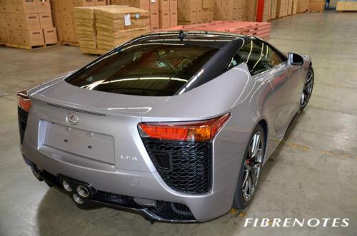 Photo Image Gallery: Lexus Lfa in Pearl Gray On Metallic (XX1)  YEARS: -