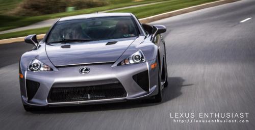 Photo Image Gallery: Lexus Lfa in Pearl Gray On Metallic (XX1)  YEARS: -