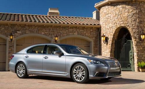 Photo Image Gallery & Touchup Paint: Lexus LS in Nebula Gray Pearl  (1H9)  YEARS: 2013-2013