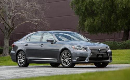 Photo Image Gallery & Touchup Paint: Lexus LS in Nebula Gray Pearl  (1H9)  YEARS: 2012-2013