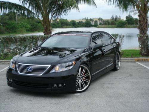 Photo Image Gallery & Touchup Paint: Lexus LS in Black Opal Mica  (214)  YEARS: 2008-2012