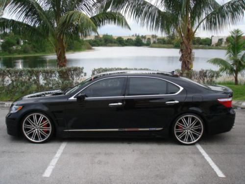 Photo Image Gallery & Touchup Paint: Lexus LS in Black Opal Mica  (214)  YEARS: 2008-2012