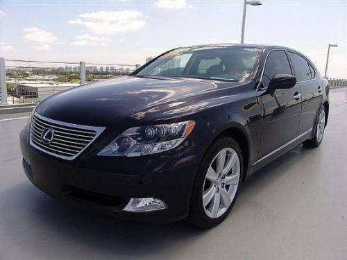 Photo Image Gallery & Touchup Paint: Lexus LS in Black Opal Mica  (214)  YEARS: 2008-2012