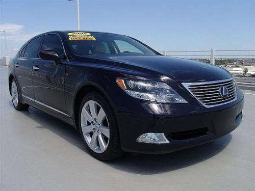 Photo Image Gallery & Touchup Paint: Lexus LS in Black Opal Mica  (214)  YEARS: 2008-2012