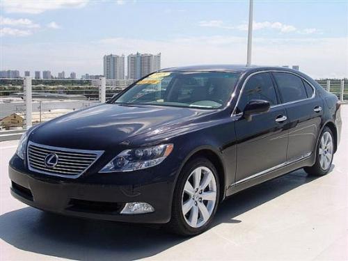 Photo Image Gallery & Touchup Paint: Lexus LS in Black Opal Mica  (214)  YEARS: 2008-2012