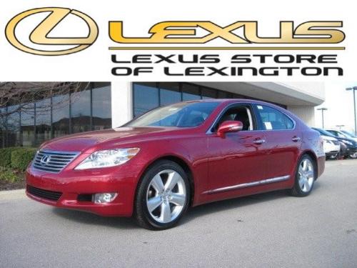 Photo Image Gallery & Touchup Paint: Lexus LS in Matador Red Mica  (3R1)  YEARS: 2010-2013