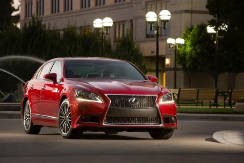 Photo Image Gallery & Touchup Paint: Lexus LS in Matador Red Mica  (3R1)  YEARS: 2010-2013