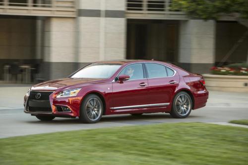 Photo Image Gallery & Touchup Paint: Lexus LS in Matador Red Mica  (3R1)  YEARS: 2013-2013