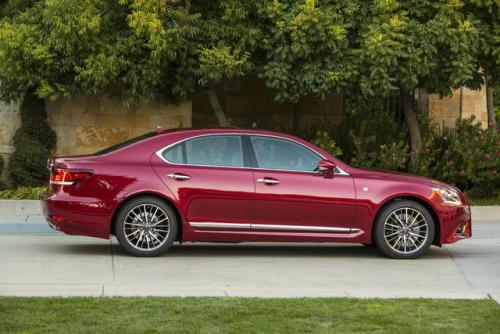 Photo Image Gallery & Touchup Paint: Lexus LS in Matador Red Mica  (3R1)  YEARS: 2010-2013