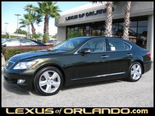 Photo Image Gallery & Touchup Paint: Lexus LS in Peridot Mica   (6V6)  YEARS: 2010-2012