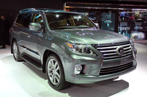 Photo Image Gallery & Touchup Paint: Lexus LX in Nebula Gray Pearl  (1H9)  YEARS: 2013-2013