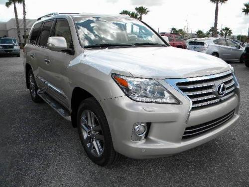 Photo Image Gallery & Touchup Paint: Lexus LX in Satin Cashmere Metallic  (4U7)  YEARS: 2013-2013