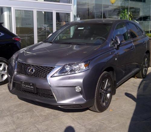 Photo Image Gallery & Touchup Paint: Lexus RX in Nebula Gray Pearl  (1H9)  YEARS: 2013-2013