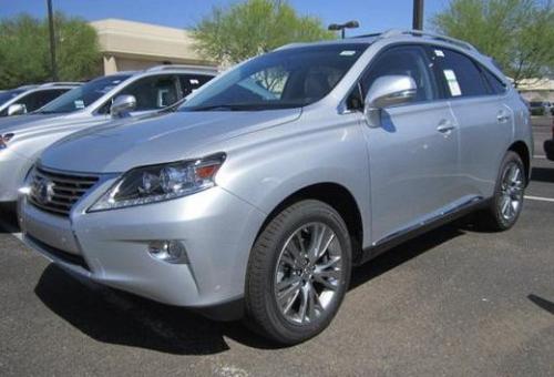 Photo Image Gallery & Touchup Paint: Lexus RX in Silver Lining Metallic  (1J4)  YEARS: 2013-2013