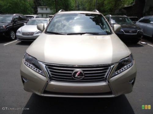 Photo Image Gallery & Touchup Paint: Lexus RX in Satin Cashmere Metallic  (4U7)  YEARS: 2011-2013