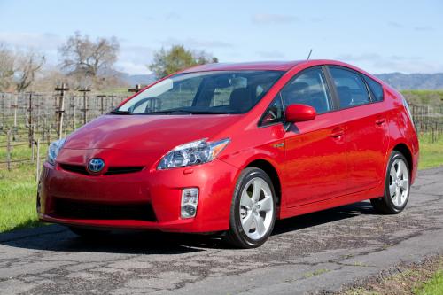 Photo Image Gallery & Touchup Paint: Toyota Prius in Barcelona Red Metallic  (3R3)  YEARS: 2010-2013