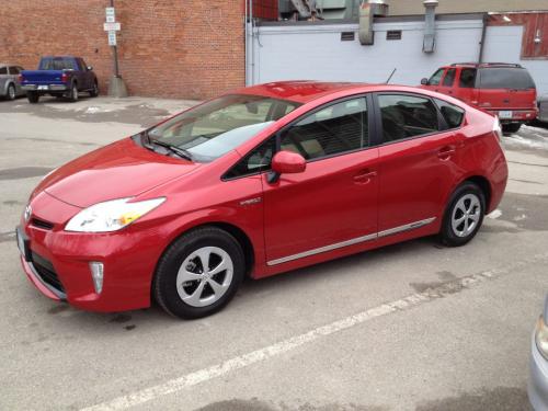 Photo Image Gallery & Touchup Paint: Toyota Prius in Barcelona Red Metallic  (3R3)  YEARS: 2010-2013