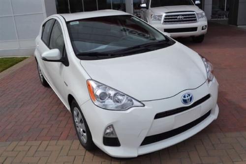 Photo Image Gallery & Touchup Paint: Toyota Priusc in Super White   (040)  YEARS: 2012-2013