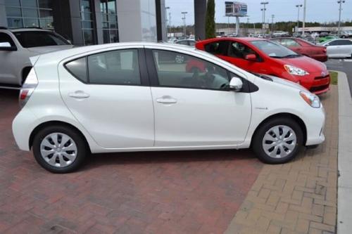 Photo Image Gallery & Touchup Paint: Toyota Priusc in Super White   (040)  YEARS: 2012-2013