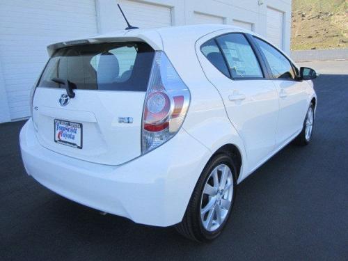 Photo Image Gallery & Touchup Paint: Toyota Priusc in Super White   (040)  YEARS: 2012-2013
