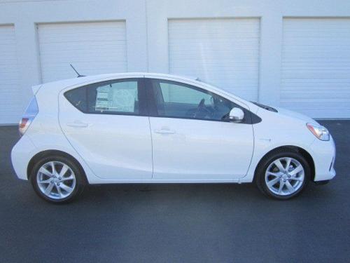 Photo Image Gallery & Touchup Paint: Toyota Priusc in Super White   (040)  YEARS: 2012-2013