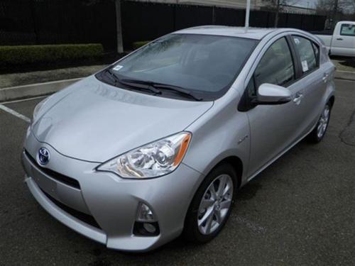Photo Image Gallery & Touchup Paint: Toyota Priusc in Classic Silver Metallic  (1F7)  YEARS: 2012-2013