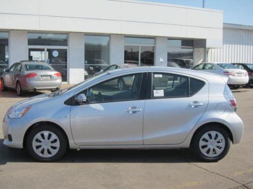 Photo Image Gallery & Touchup Paint: Toyota Priusc in Classic Silver Metallic  (1F7)  YEARS: 2012-2013
