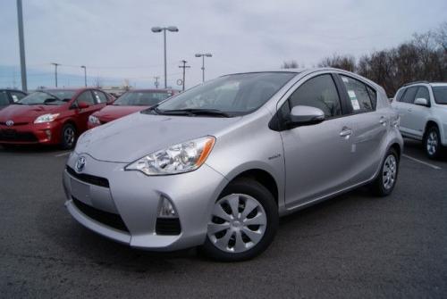 Photo Image Gallery & Touchup Paint: Toyota Priusc in Classic Silver Metallic  (1F7)  YEARS: 2012-2013