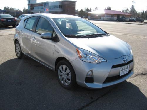 Photo Image Gallery & Touchup Paint: Toyota Priusc in Classic Silver Metallic  (1F7)  YEARS: 2012-2013