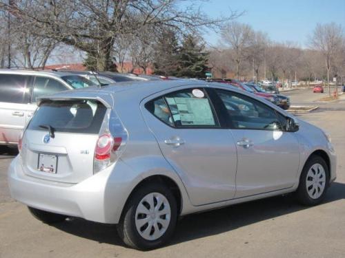 Photo Image Gallery & Touchup Paint: Toyota Priusc in Classic Silver Metallic  (1F7)  YEARS: 2012-2013