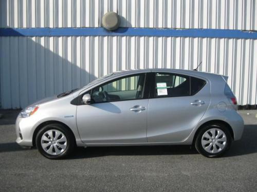 Photo Image Gallery & Touchup Paint: Toyota Priusc in Classic Silver Metallic  (1F7)  YEARS: 2012-2013