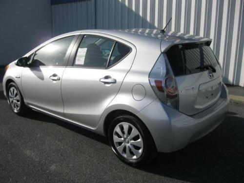 Photo Image Gallery & Touchup Paint: Toyota Priusc in Classic Silver Metallic  (1F7)  YEARS: 2012-2013