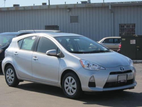 Photo Image Gallery & Touchup Paint: Toyota Priusc in Classic Silver Metallic  (1F7)  YEARS: 2012-2013