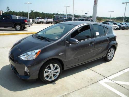 Photo Image Gallery & Touchup Paint: Toyota Priusc in Magnetic Gray Metallic  (1G3)  YEARS: 2012-2013