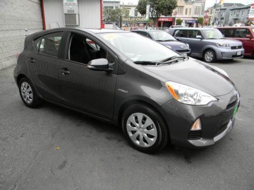 Photo Image Gallery & Touchup Paint: Toyota Priusc in Magnetic Gray Metallic  (1G3)  YEARS: 2012-2013