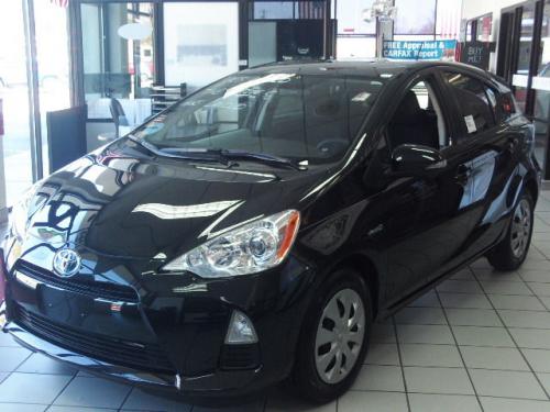 Photo Image Gallery & Touchup Paint: Toyota Priusc in Black Sand Pearl  (209)  YEARS: 2012-2013