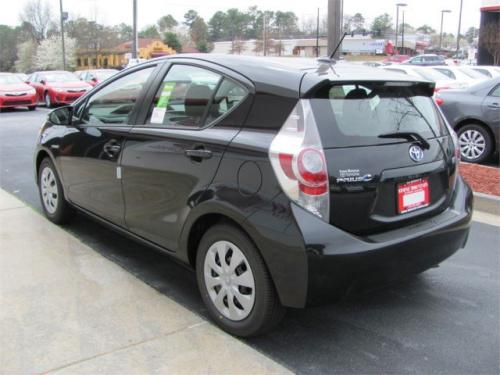 Photo Image Gallery & Touchup Paint: Toyota Priusc in Black Sand Pearl  (209)  YEARS: 2012-2013
