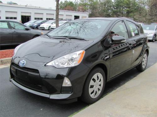 Photo Image Gallery & Touchup Paint: Toyota Priusc in Black Sand Pearl  (209)  YEARS: 2012-2013