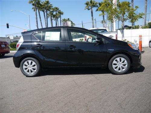 Photo Image Gallery & Touchup Paint: Toyota Priusc in Black Sand Pearl  (209)  YEARS: 2012-2013