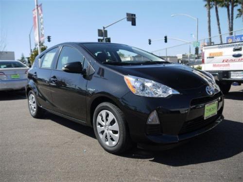 Photo Image Gallery & Touchup Paint: Toyota Priusc in Black Sand Pearl  (209)  YEARS: 2012-2013