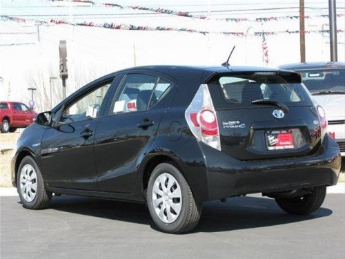 Photo Image Gallery & Touchup Paint: Toyota Priusc in Black Sand Pearl  (209)  YEARS: 2012-2013