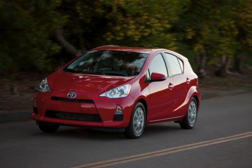 Photo Image Gallery & Touchup Paint: Toyota Priusc in Absolutely Red   (3P0)  YEARS: 2012-2013