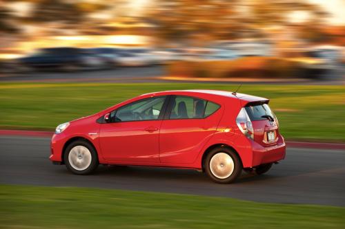 Photo Image Gallery & Touchup Paint: Toyota Priusc in Absolutely Red   (3P0)  YEARS: 2012-2013