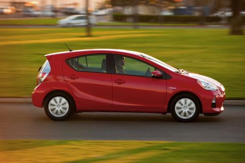 Photo Image Gallery & Touchup Paint: Toyota Priusc in Absolutely Red   (3P0)  YEARS: 2012-2013
