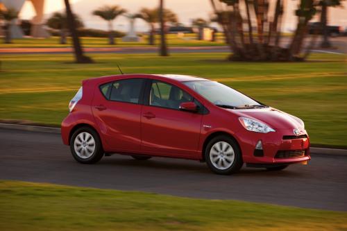 Photo Image Gallery & Touchup Paint: Toyota Priusc in Absolutely Red   (3P0)  YEARS: 2012-2013