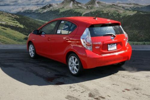 Photo Image Gallery & Touchup Paint: Toyota Priusc in Absolutely Red   (3P0)  YEARS: 2012-2013